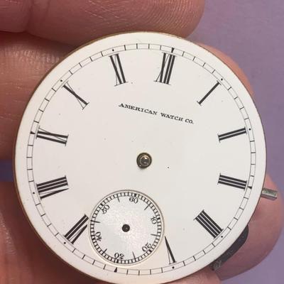 Huge Lot - Waltham / American Watch Co Pocket Watch Movements / Parts Lot