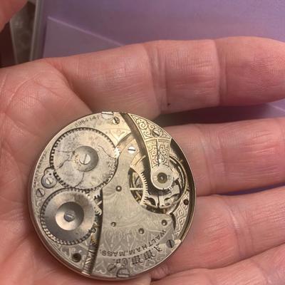 Huge Lot - Waltham / American Watch Co Pocket Watch Movements / Parts Lot