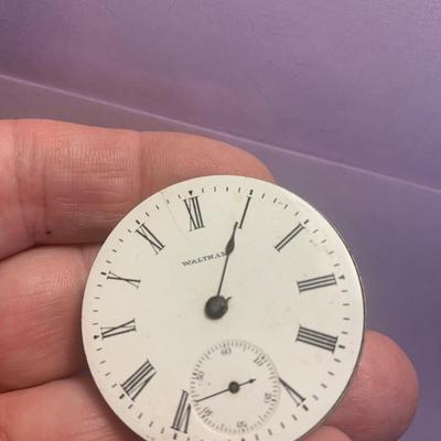 Huge Lot - Waltham / American Watch Co Pocket Watch Movements / Parts Lot
