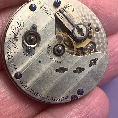 Huge Lot - Waltham / American Watch Co Pocket Watch Movements / Parts Lot
