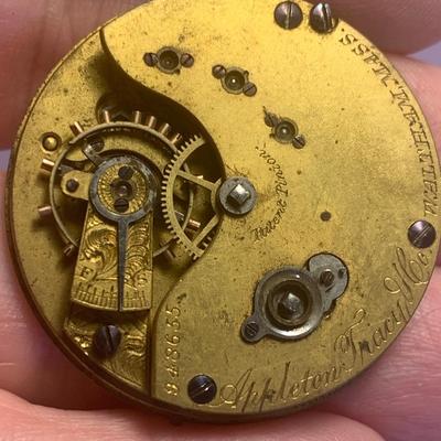 Huge Lot - Waltham / American Watch Co Pocket Watch Movements / Parts Lot