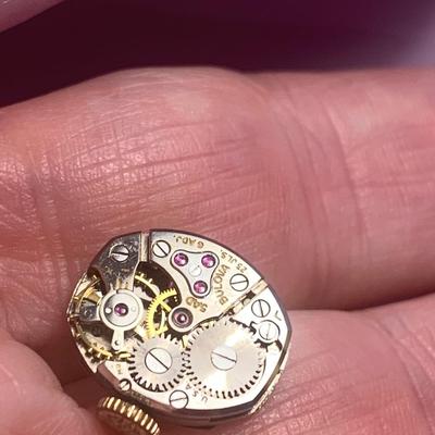 Vintage Bulova Pocket Watch / Wristwatch Parts Lot