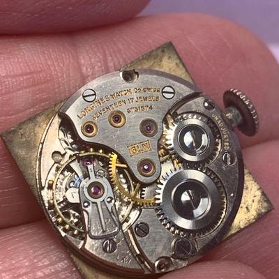 Vintage Longines Swiss Watch Movements Lot
