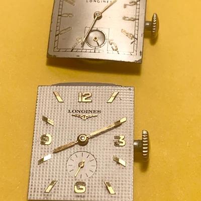 Vintage Longines Swiss Watch Movements Lot
