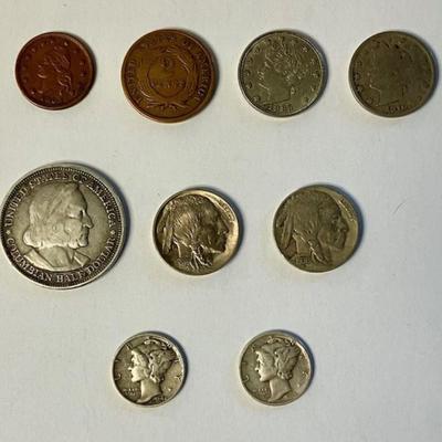 Lot Of Ten Coins