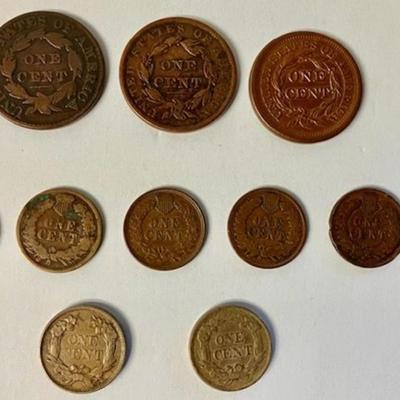 Lot Of Eleven Coins