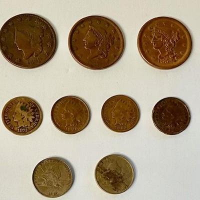 Lot Of Eleven Coins