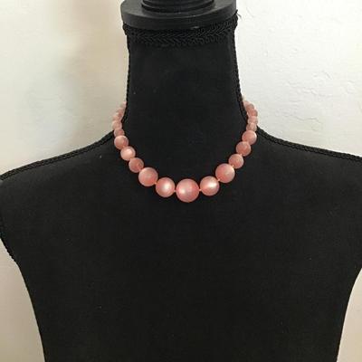Beautiful moon glow, bead collar statement necklace, very beautiful very nice condition