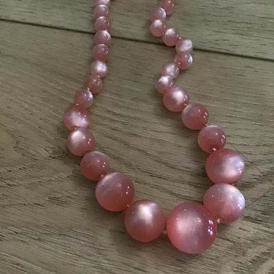 Beautiful moon glow, bead collar statement necklace, very beautiful very nice condition