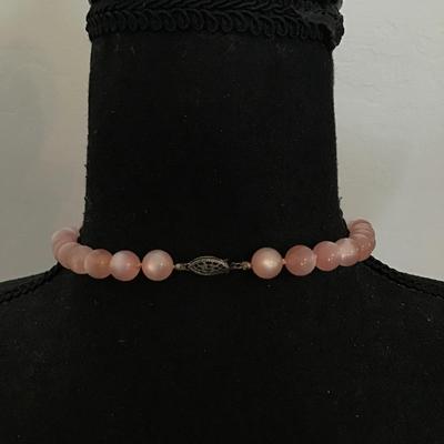 Beautiful moon glow, bead collar statement necklace, very beautiful very nice condition