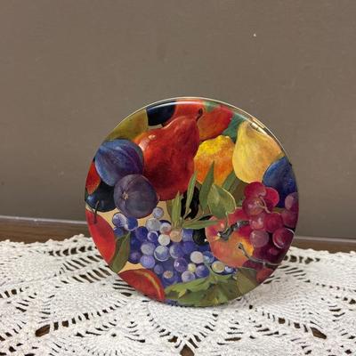 Small Round Fruit Tin