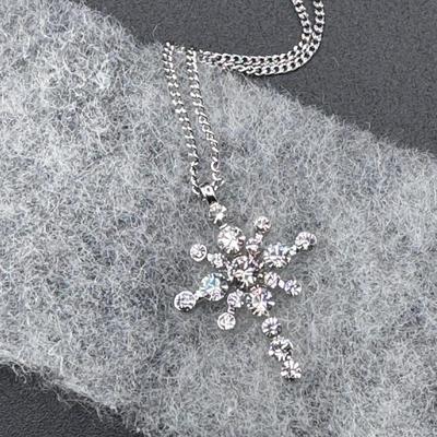 Camrose & Kross Reproduction of Jackie Kennedy Crystal & Silver Plated Necklace