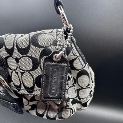 Vintage Y2K Coach SoHo Double Pocket Purse