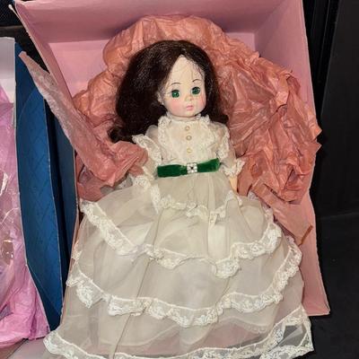 Madame Alexander Dolls - December, Elise Bride, Scarlett O’Hara