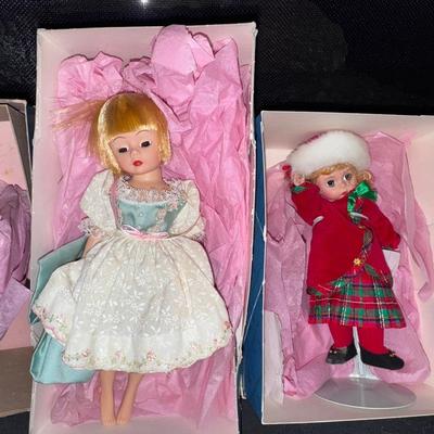 Madame Alexander Dolls - Mary Mary, Ice Skater, Maria, Holiday on Ice