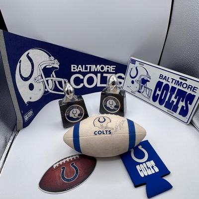 Vintage Baltimore Colts Memorabilia