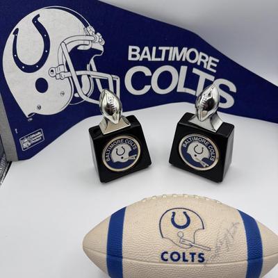 Vintage Baltimore Colts Memorabilia