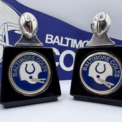 Vintage Baltimore Colts Memorabilia