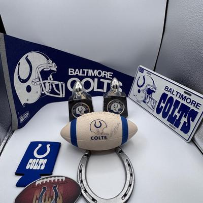 Vintage Baltimore Colts Memorabilia