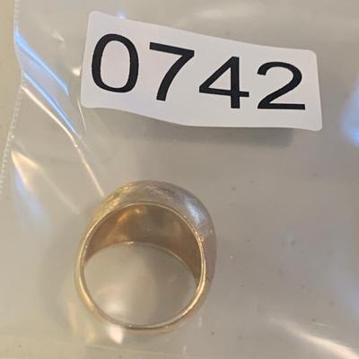 14k Gold Estate Ring 6.6 Grams Ring Size 7