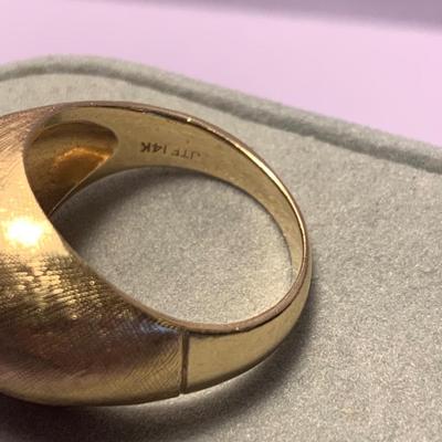 14k Gold Estate Ring 6.6 Grams Ring Size 7