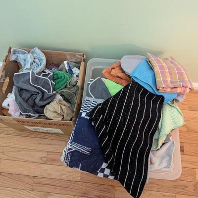 Assortment Of Rags/Cleaning Cloths