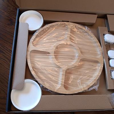 NEW SMIRLY PREMIUM BAMBOO CHEESEBOARD