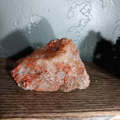 ROCKS FROM A COLLECTION LABELED SATIS FORTIS & POTASH/HALITE ORE