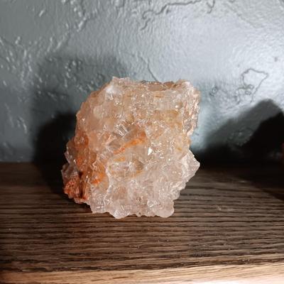 ROCKS FROM A COLLECTION LABELED SATIS FORTIS & POTASH/HALITE ORE