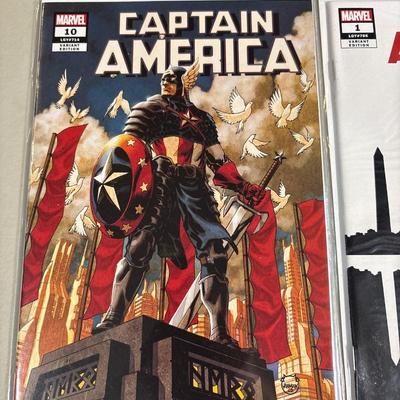 Captain America, A-Force, Daredevil