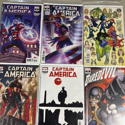 Captain America, A-Force, Daredevil
