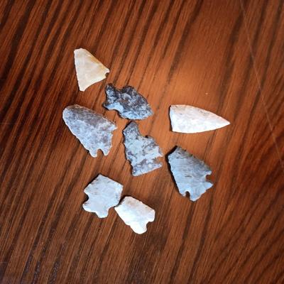 BOTTLES MARKED SAMPLE OF CONCENTRATED CLIMAX MOLYBDENITE PLUS ARROWHEADS
