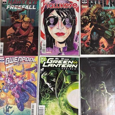Hulk, Green Lantern, Gwenpool