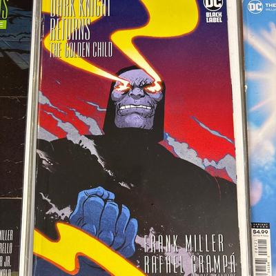 Dark Knight Returns, The Flash, Doomsday Clock, Harley Quinn