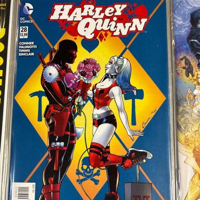 Dark Knight Returns, The Flash, Doomsday Clock, Harley Quinn