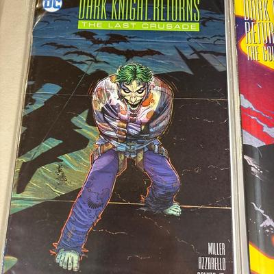 Dark Knight Returns, The Flash, Doomsday Clock, Harley Quinn