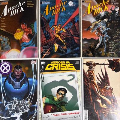 Apache Dick, House of X, Heroes in Crisis, Hawkman