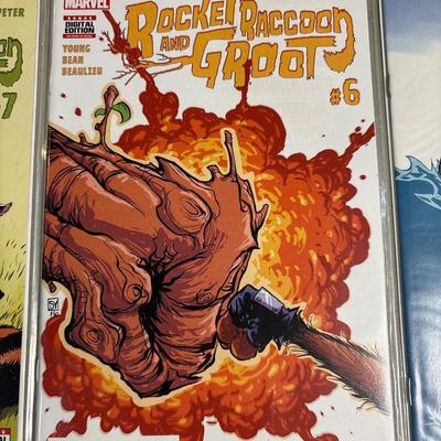 Rocket Raccoon & Groot
