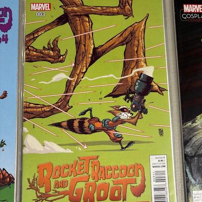 Rocket Raccoon & Groot