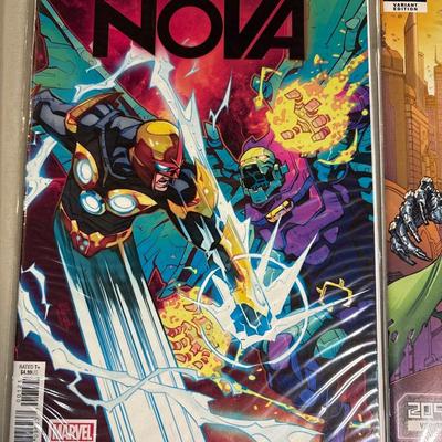 Rocket Raccoon & Groot, Luna Snow, Nova, Loki, Thor