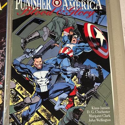 Punisher of America, Vampirella & others