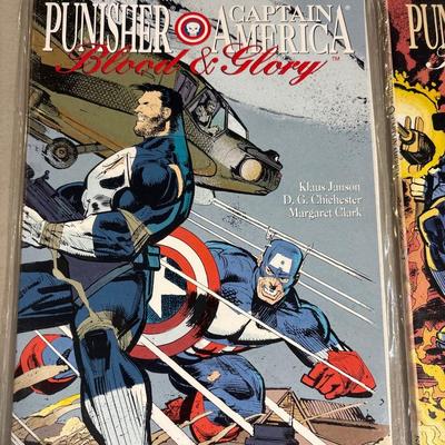 Punisher of America, Vampirella & others