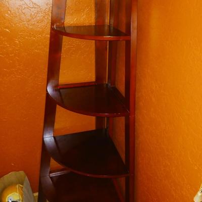STAIR STEP CORNER SHELF