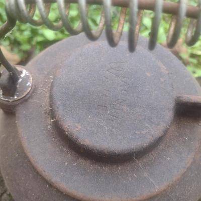 Antique Wagner Ware Cast Iron Kettle
