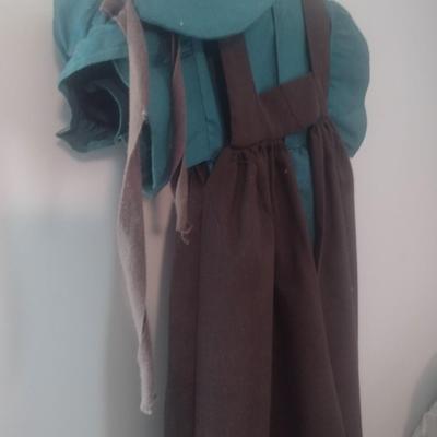 Authentic Home-Made Child's Amish Dress
