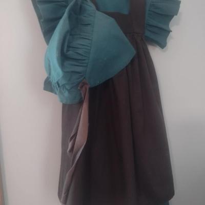 Authentic Home-Made Child's Amish Dress