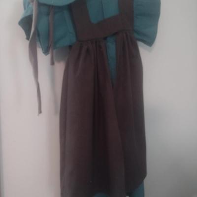 Authentic Home-Made Child's Amish Dress
