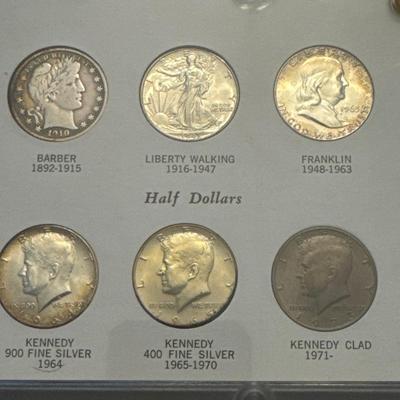 Sale Photo Thumbnail #15: 26 coins in total 
Key Coins include: 
1908 Indian Penny 
1943 Steel Penny 
1945 Jefferson Nickel (Silver) 
1908 Barber Quarter (Silver) 
1930 Standing Quarter (Silver)
1964 Washington Quarter (Silver) 
1910 Barber Half Dollar (Silver) 
1943 Walking Half 