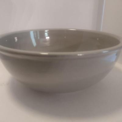 Large 16" Ironstone Pottery Bread Bowl Marked