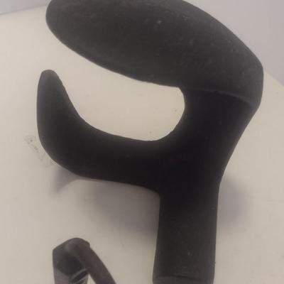 Collection of Antique Cast Iron Sad Irons and Cobblers Anvil